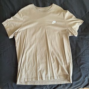 Mens Size XL Brown/Tan Nike Tee